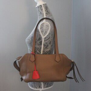 Tory Burch Perry Satchel - Brown